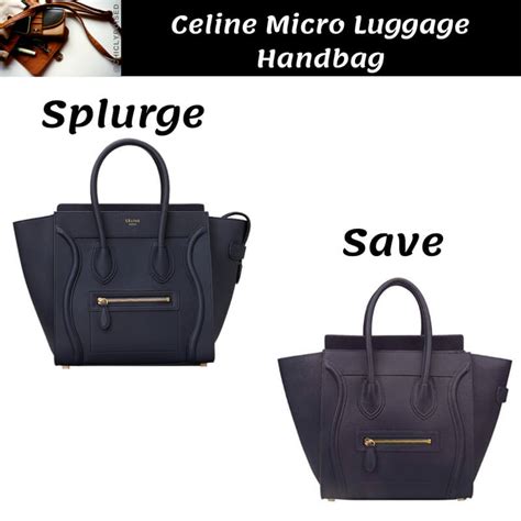 celine micro bag dupe.